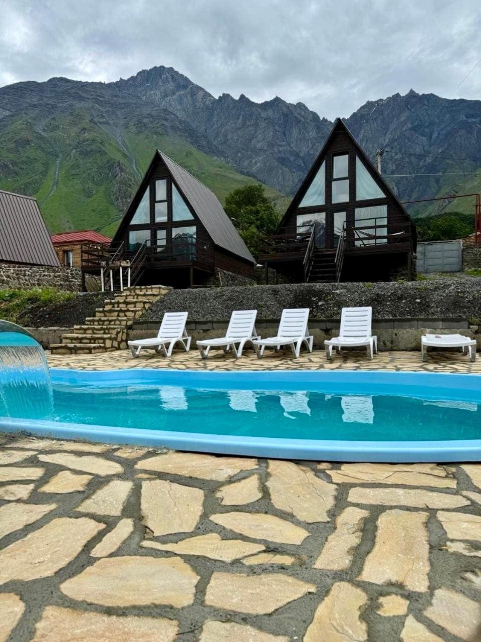 Morning Star Kazbegi Villa Exterior photo